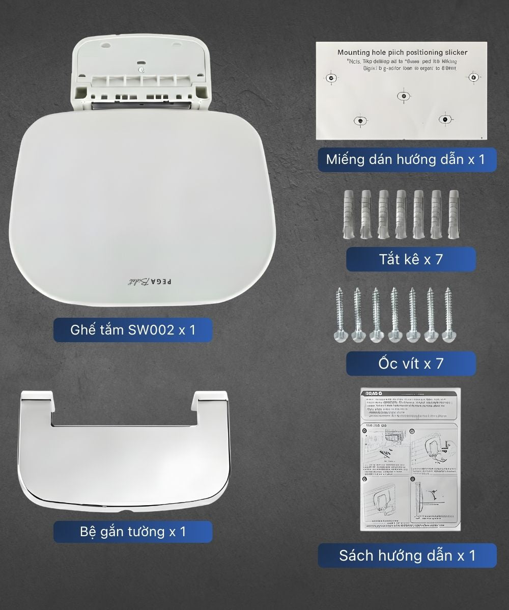 PEGA Bidet Steam Shower Chair
