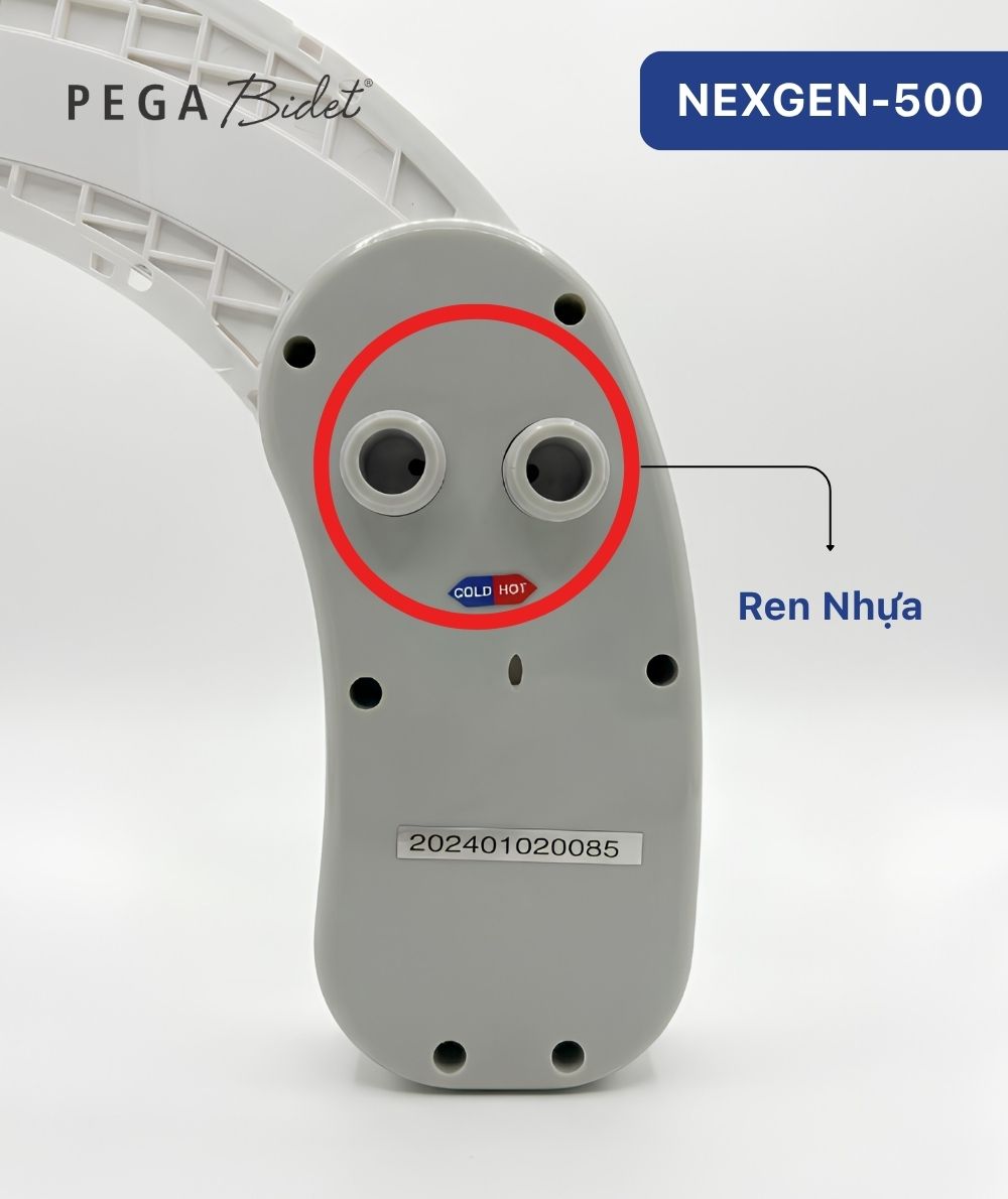 Vòi Xịt Vệ Sinh Thông Minh Nóng Lạnh PEGA Bidet NEXGEN-500