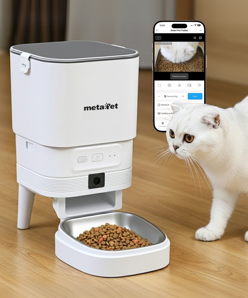 Máy Cho Thú Cưng Ăn Tự Động metaPet NEST 400 Pro