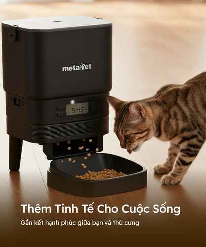 Máy Cho Thú Cưng Ăn Tự Động metaPet NEST 400 SD