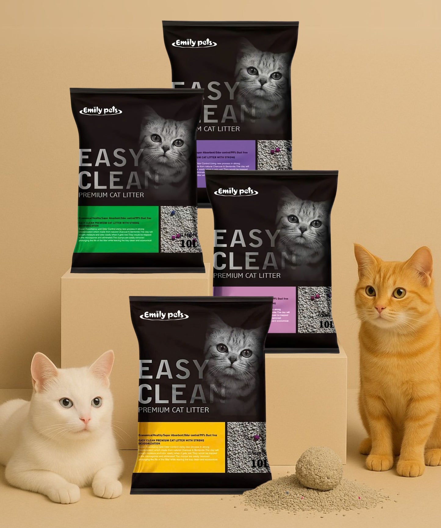 MetaPet Emily Clay Cat Litter 7KG