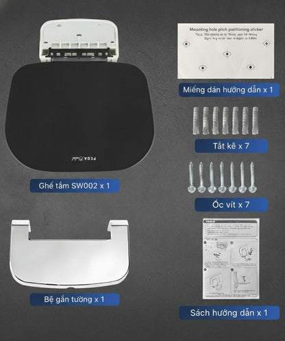 PEGA Bidet Steam Shower Chair