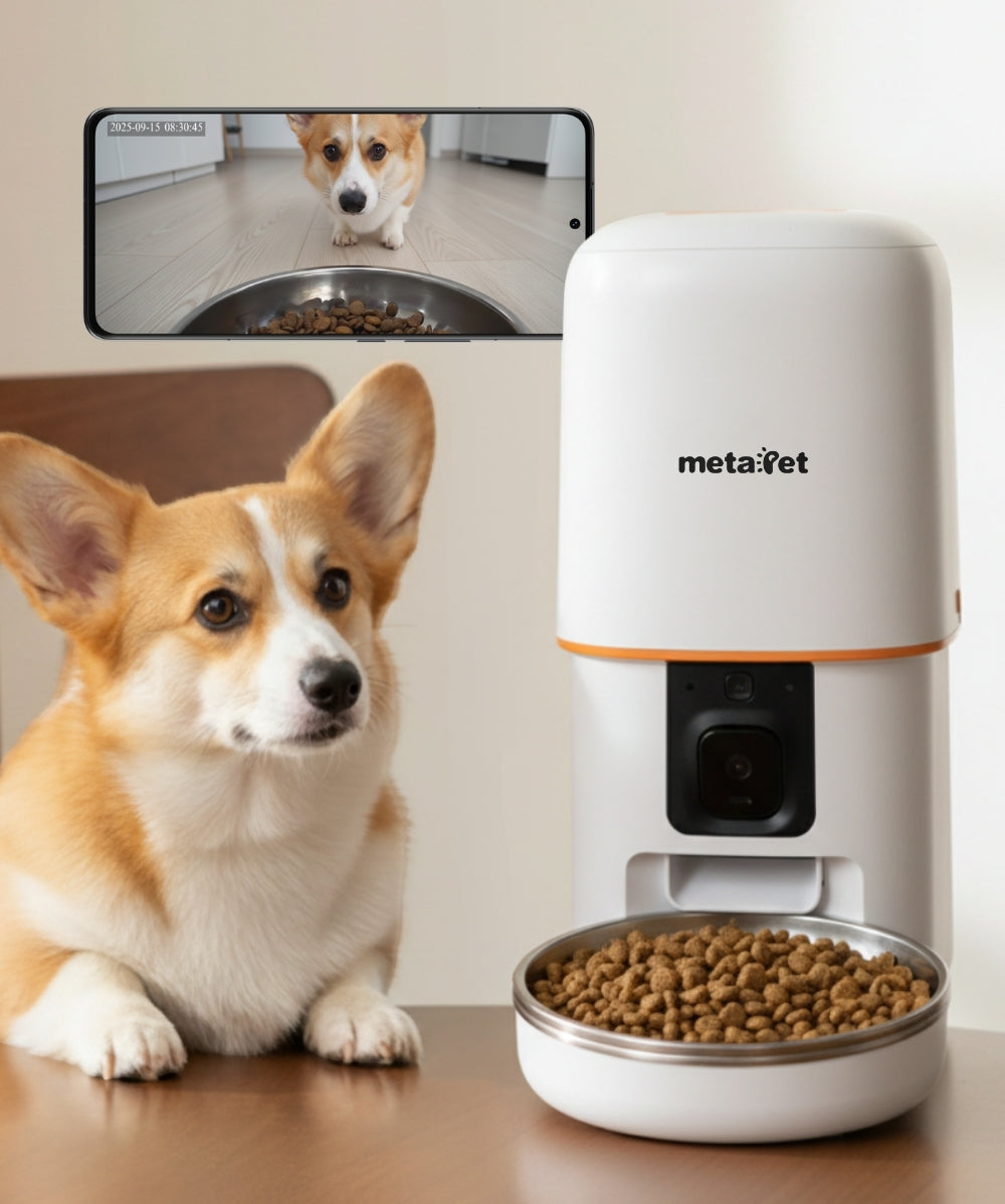 Máy Cho Thú Cưng Ăn Tự Động metaPet GRAINY 400 Pro