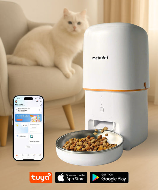 Máy Cho Thú Cưng Ăn Tự Động metaPet GRAINY 400 XP