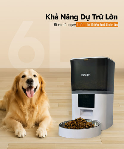Máy Cho Thú Cưng Ăn Tự Động METAPET PLENTY 600 XP