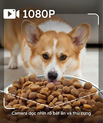 Máy Cho Thú Cưng Ăn Tự Động Thông Minh METAPET PRIMO 500 Pro