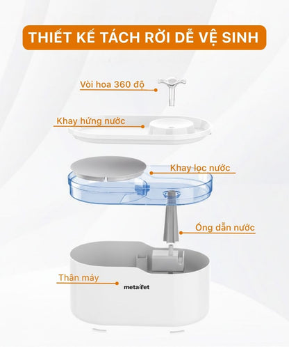 METAPET MIO 280 Automatic Pet Water Filter