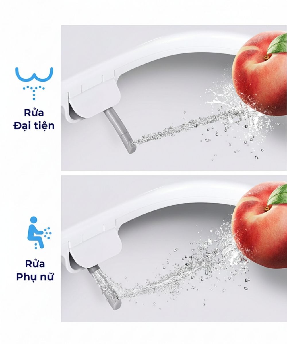 Nắp Bồn Cầu Thông Minh PEGA Bidet S400UD