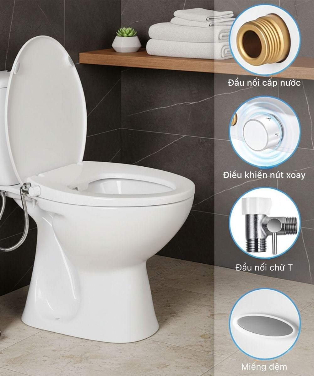Nắp Bồn Cầu Thông Minh PEGA Bidet S400UD