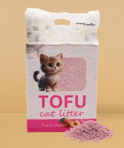 Cát Vệ Sinh Cho Mèo Đậu Nành metaPet Emily 2.6KG (6L) – Hương Đào, Tự Nhiên, Vón Cục Nhanh, Khử Mùi Tốt